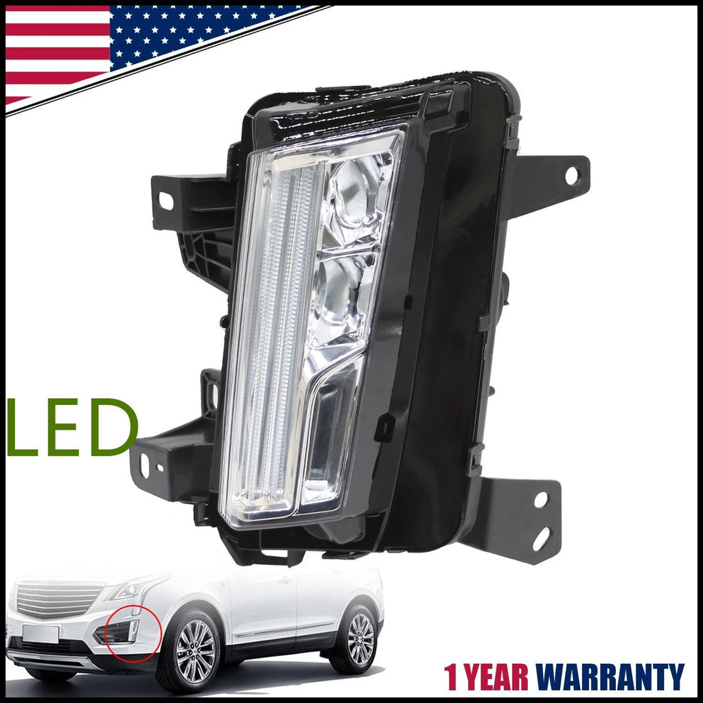 LED DRL Cornering Lamp Fog Light for Cadillac XT5 (2017–2020) LH