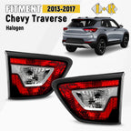 Set of 2 Rear Inner Tail Light Brake Lamps for Chevy Traverse (2013–2017)