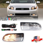 Fog Lights for Scion tC (2005–2010) Clear Lens Replacement