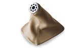 Leather Manual Shift Boot Cover for Toyota Celica (2000–2005) Beige