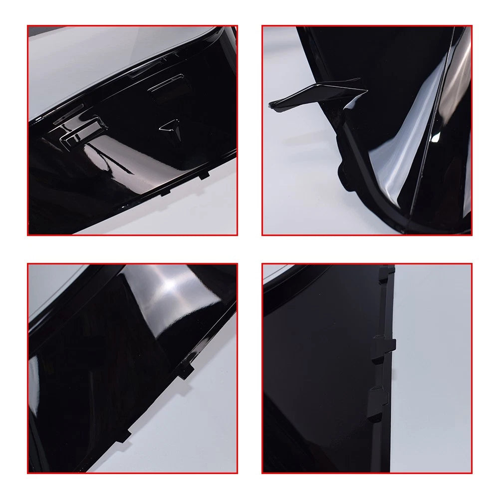 Left & Right Headlight Lens Cover for Mercedes Benz GLC Class W253 (2016–2019)