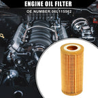 Set of 1 Engine Oil Filter No.06L115562 for Volkswagen Golf (2015)