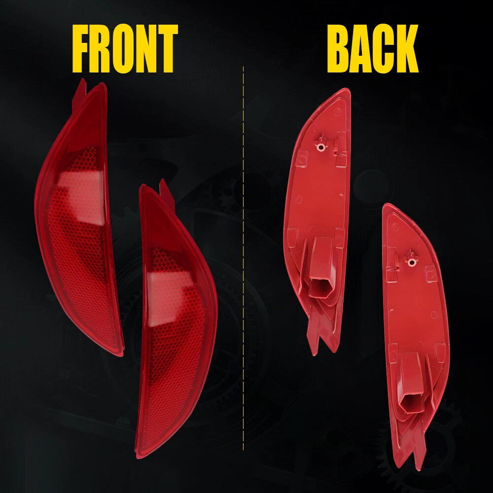 Rear Bumper Reflector Set for Hyundai Accent Sedan (2012–2017)