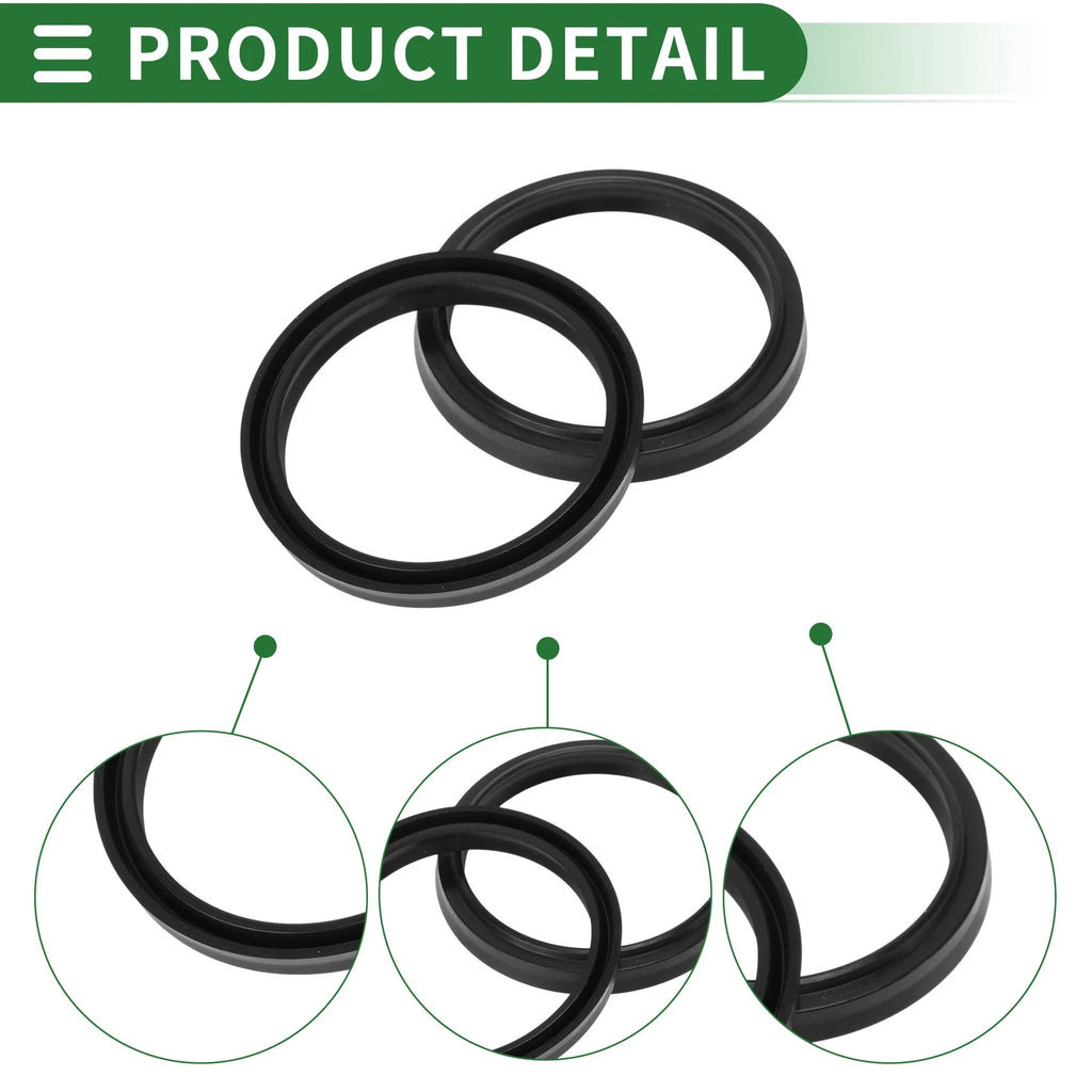 Set of 5 Oil Seal Rotary Shaft Seal NBR Rubber 45x53x5mm