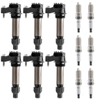 6X Ignition Coil + 6X Iridium Spark Plug for Chevrolet Impala Buick Enclave (2006–2019)