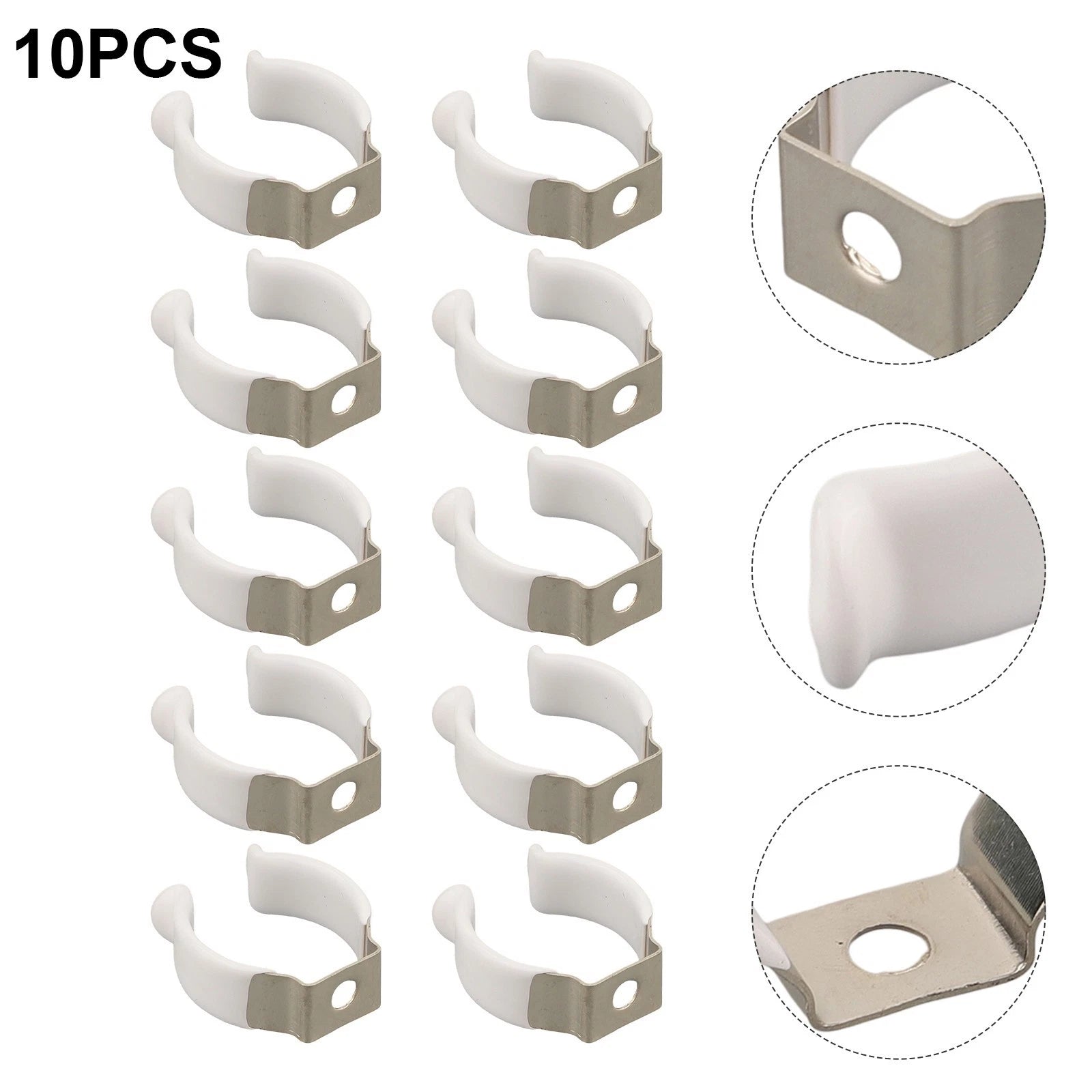 Set of 10 Narrow Base Storage Hangers for Home Organization