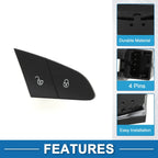 Car Door Lock Switch for Porsche Cayenne Panamera (2011-2023) Black Plastic