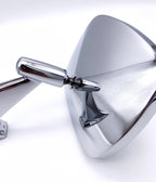 Outside Door Mirror with Ribbed Base for 1970–1972 Chevrolet Chevelle