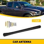 7" Short Antenna Mast for Jeep Wrangler JK/JL (2007–2022), Gladiator (2020–2022)