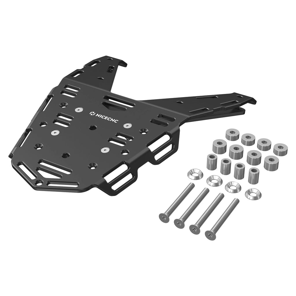 Aluminum Rear Luggage Rack Pannier Plate Bracket for KTM 690 Enduro R (2008–2018)
