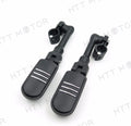 Adjustable Foot Pegs for Triumph Rocket/Yamaha (1" 25mm) Black