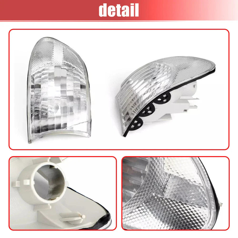 Corner Parking Light Signal Lamp 2 x for BMW 7 Series (1998–2001)