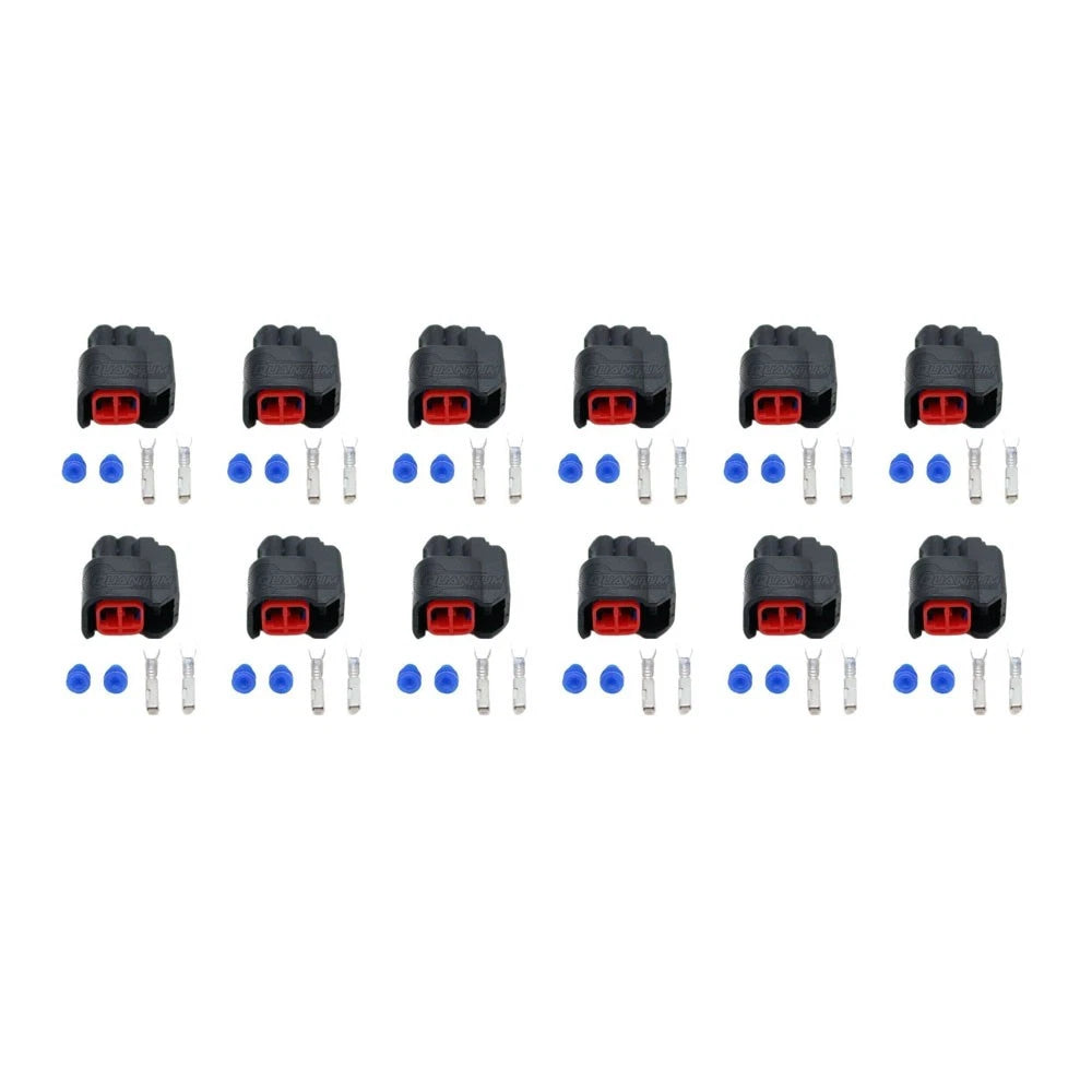 Set of 12 Iniettore Dynamics EV6/EV14 Terminals for All ID/EV6 QFS