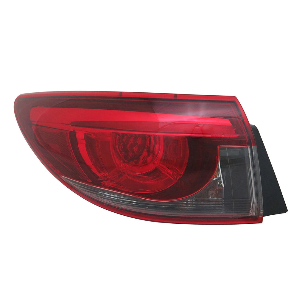 Replacement Driver Side Outer LED Tail Light Assembly for Mazda 6 (2016–2017)