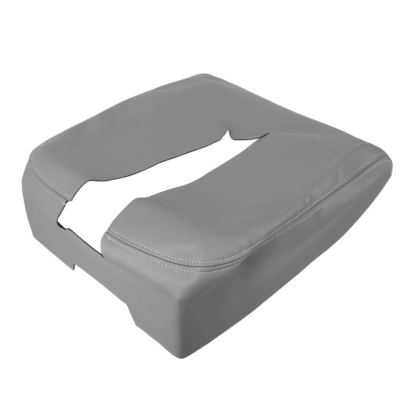 Center Console Lid Armrest Cover for Chevrolet Tahoe (2007–2014) Gray 752374643153