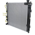 Passenger Right Side Radiator for Kia Optima, Hyundai Sonata
