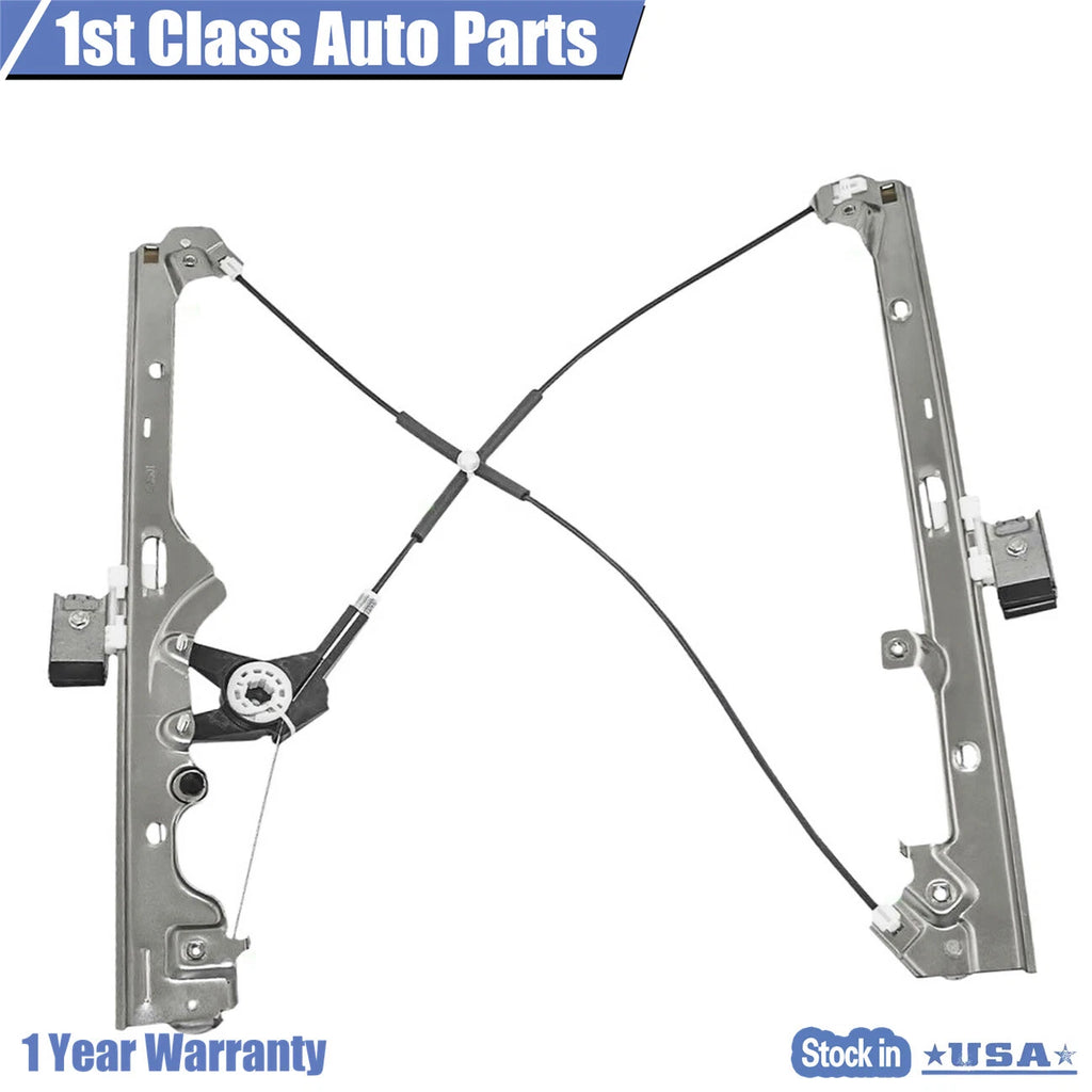 Front Left Power Window Regulator Assembly for Silverado Sierra (2000-2006)