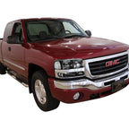 Headlight Lamp Set for GMC Sierra 1500 Yukon (1999–2007) Black Clear