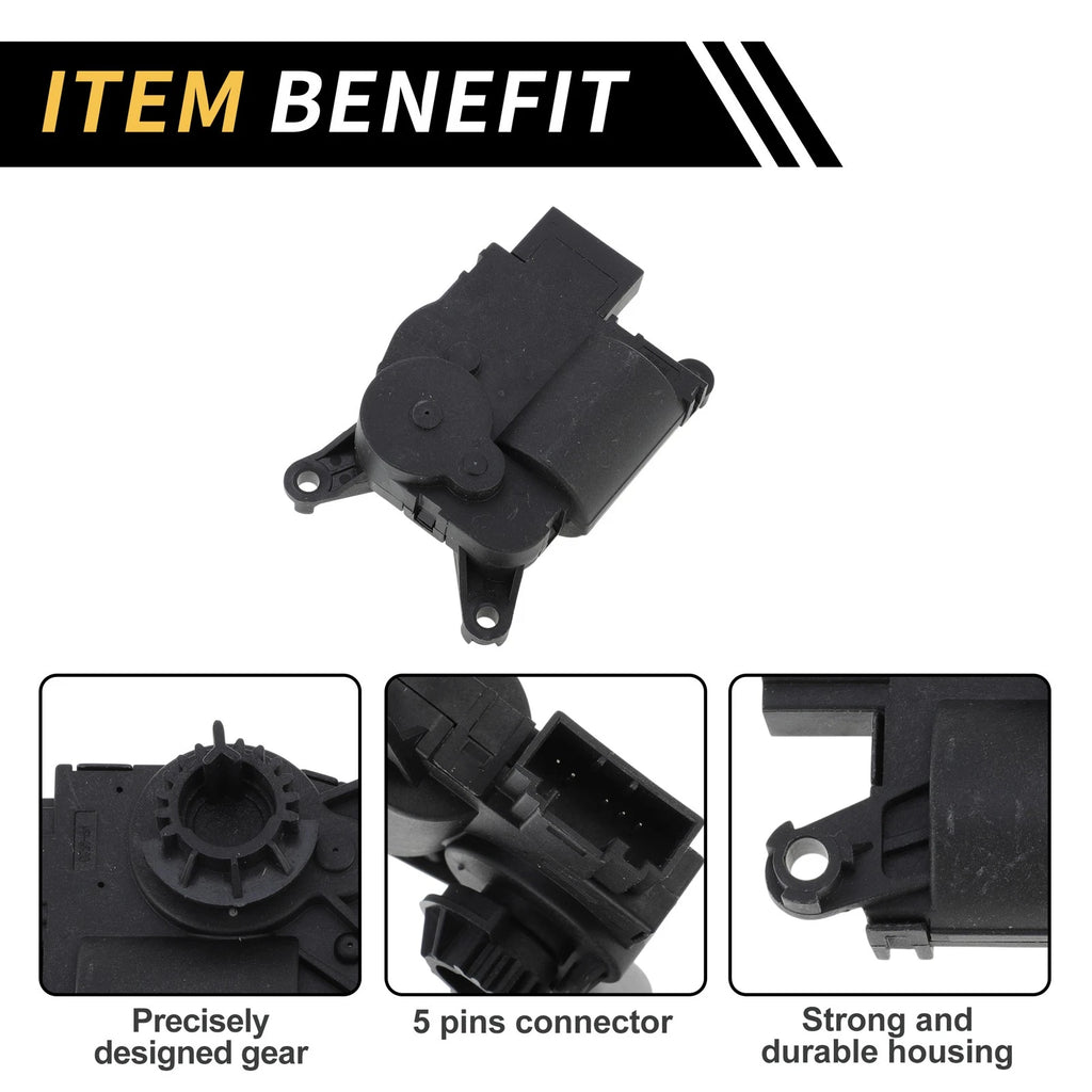 HVAC Heater Blend Door Actuator for Volkswagen Tiguan (2012–2016) No. 2Q0907511G