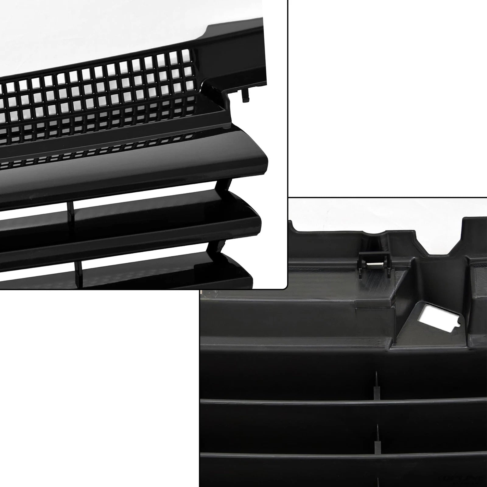 Front Badgeless Grill with Hood Notch Filler for VW Jetta Bora (1999–2005)