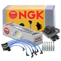 NGK HEI Ignition Coil Wires & 6 Laser Platinum Spark Plugs for Mazda B3000 (1994–2006)