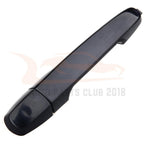 Set of 2 Black Exterior Door Handles for Toyota Camry (2002–2006)