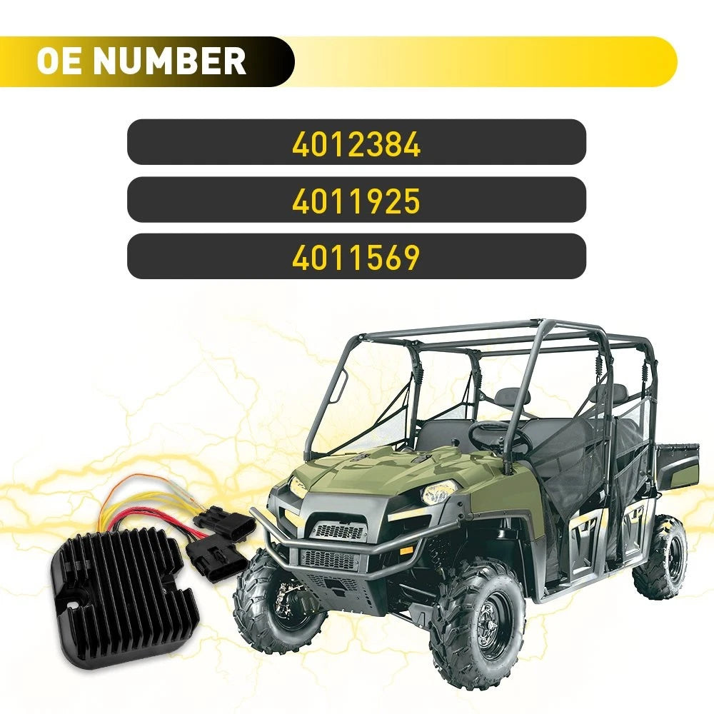 Voltage Rectifier Regulator for Polaris Ranger 6x6 700 (2008–2009) 4012384