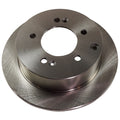 Set of 2 Brake Rotors and Pads for Kia Soul (2010–2013) Rear FWD