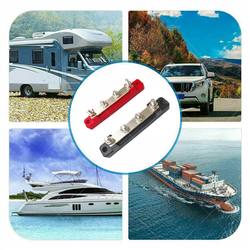 2-Way Bus Bar 12V 150A for Auto Marine Boat