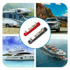 2-Way Bus Bar 12V 150A for Auto Marine Boat