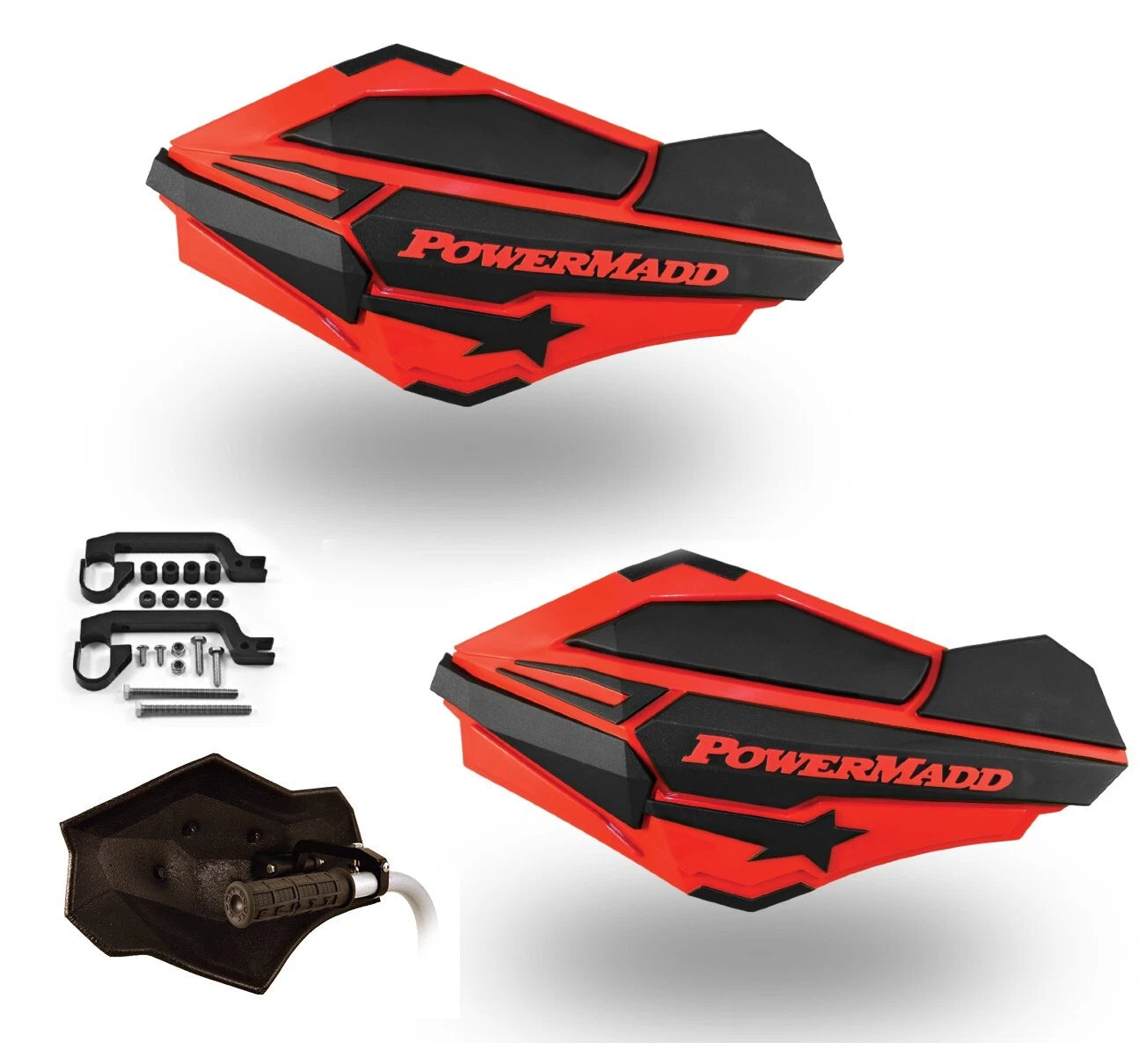 Powermadd Sentinel Handguards Kit for Snowmobile (Hayes Brakes)
