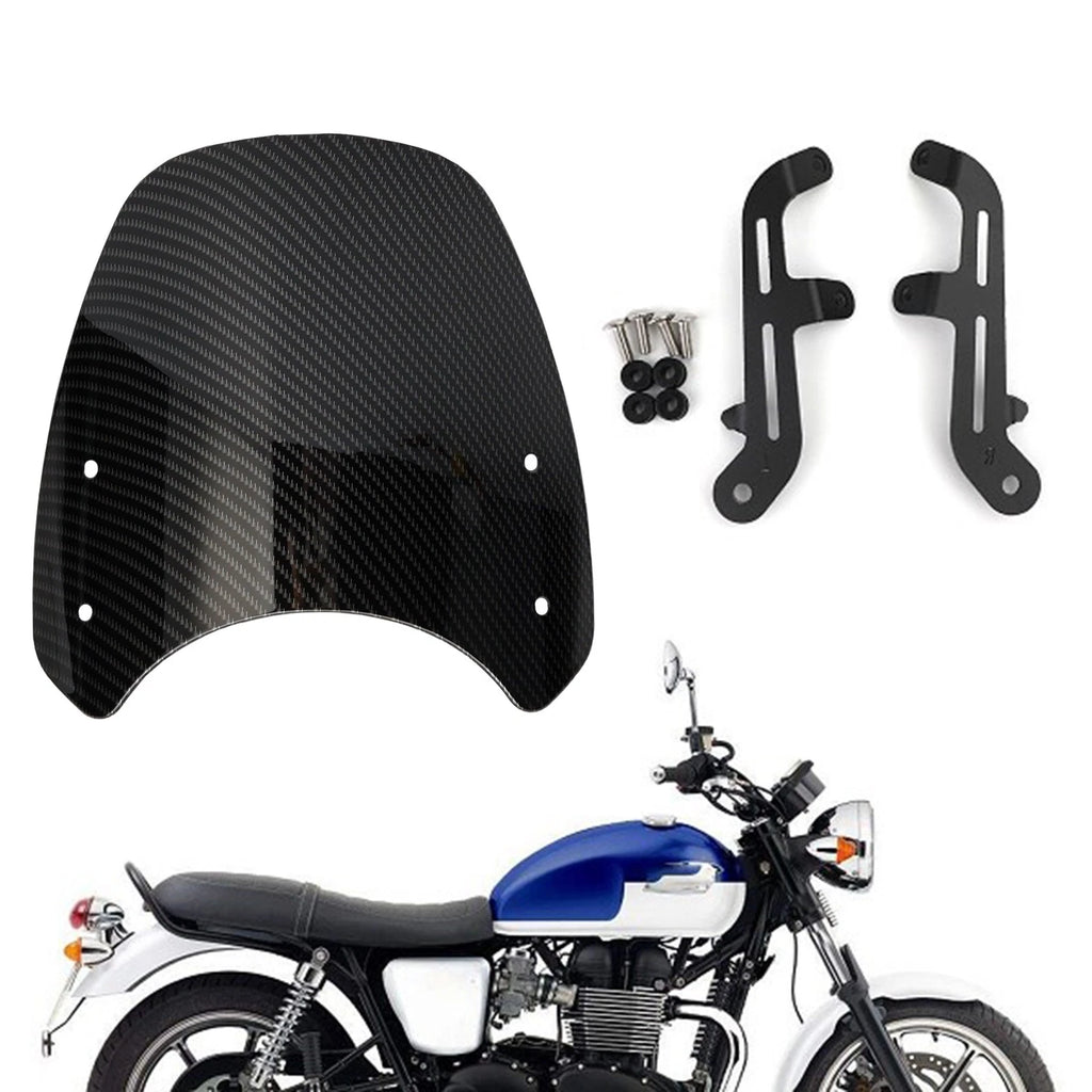 ABS Plastic Windshield for Bonneville T100 T120 (2016–2023)