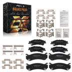 Ceramic Brake Pads Kit for Chevrolet Suburban 1500 (2000–2001) D785 D792