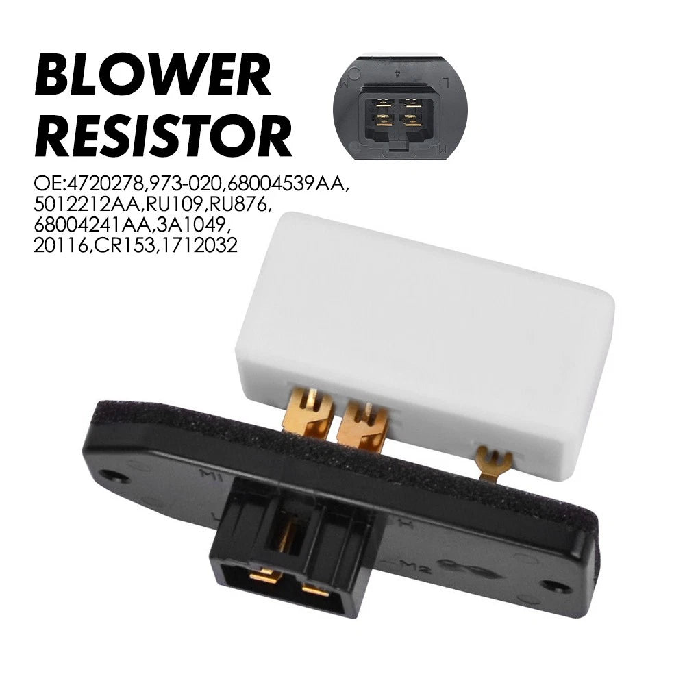 A/C Heater Blower Motor Fan Resistor for Jeep Grand Cherokee (1993–1999)
