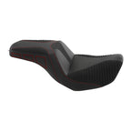Driver Passenger Seat for Harley Dyna Super Glide FXDC Low Rider FXDL (2006–2017)