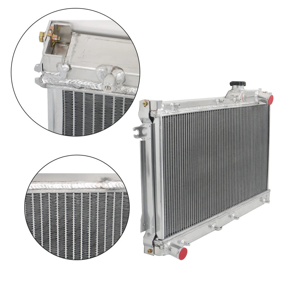 2 Row Aluminum Racing Radiator for Mazda Miata MX5 (1989-1997)