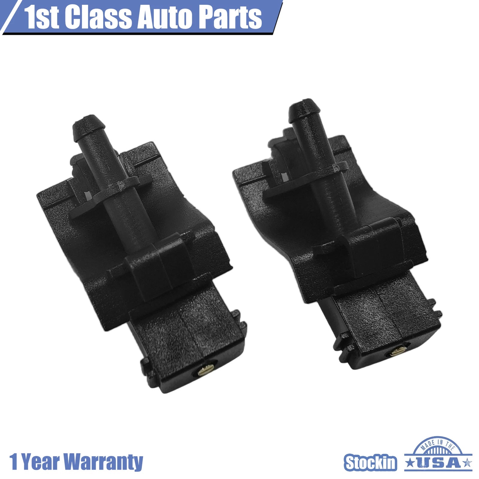 2X Windshield Washer Nozzles for Toyota 4Runner, Corolla, Lexus GX460, Scion