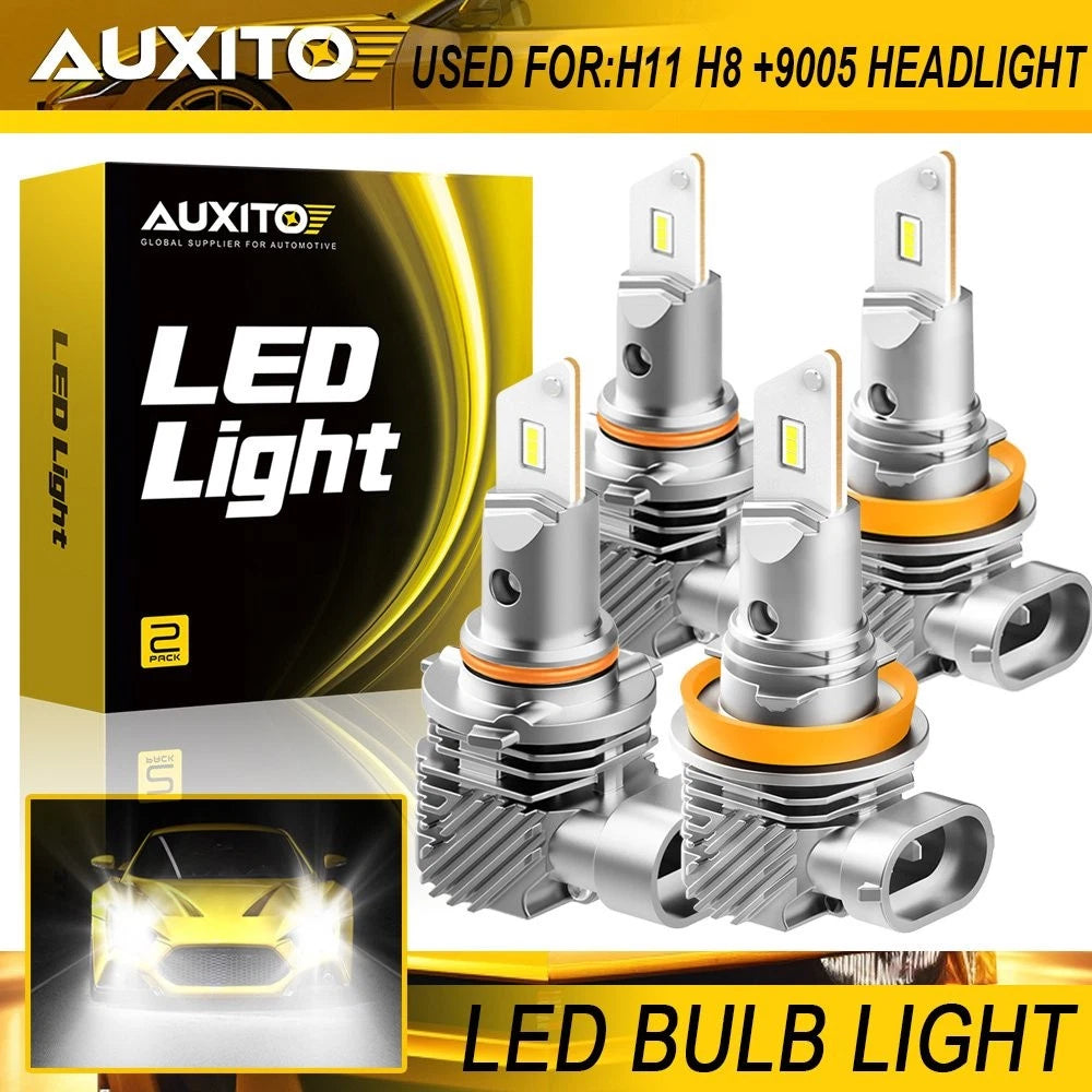 2X 30000LM LED Headlight Bulbs Conversion Kit 9005 H11 for