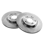 Front Disc Brake Rotors & Ceramic Pads for Mitsubishi Outlander (2007-2020)