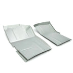Set of 2 Front Floor Pans for Chevrolet C10 K10/20 Truck (1973–1987) Zinc-plated