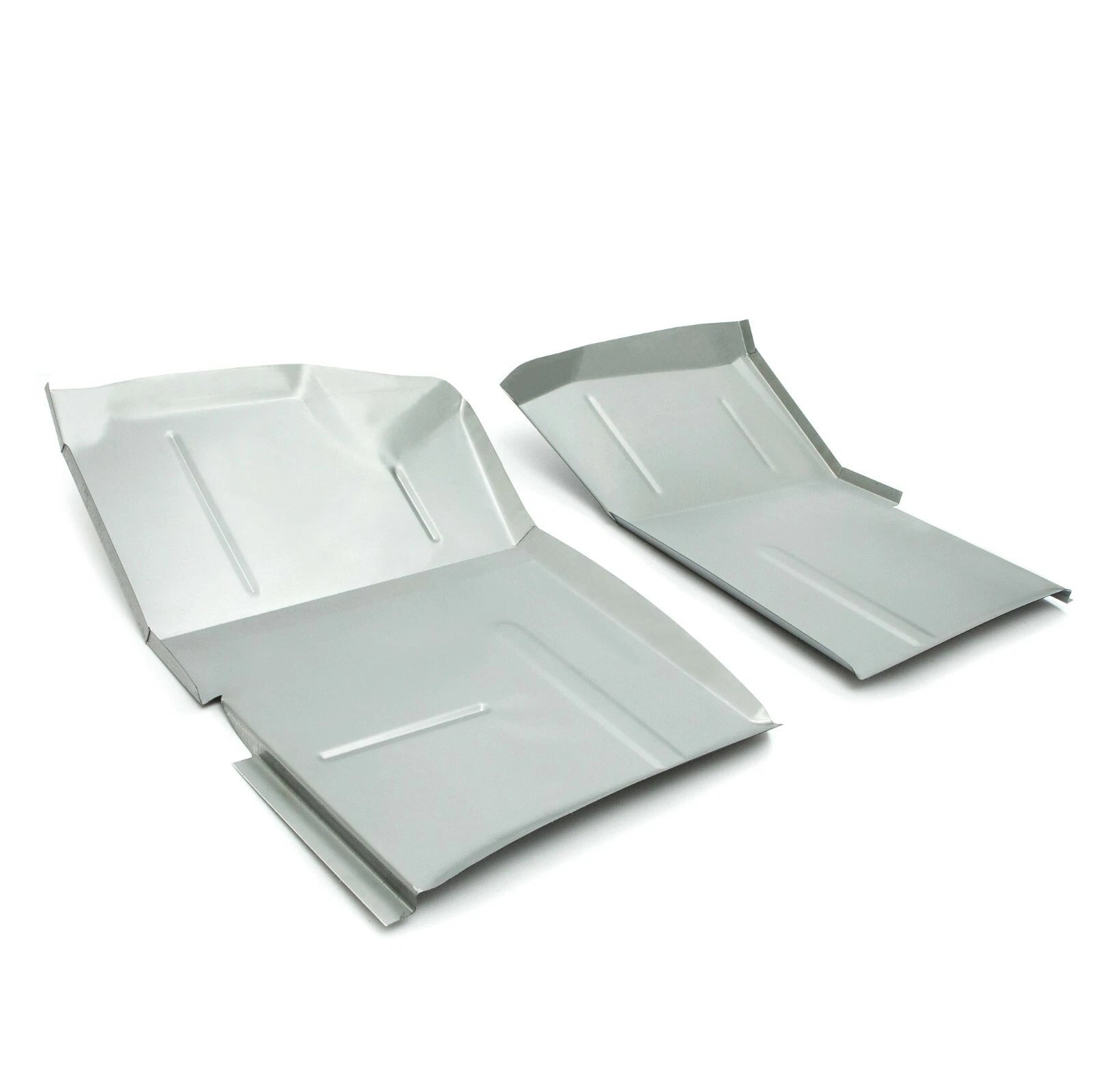 Set of 2 Front Floor Pans for Chevrolet C10 K10/20 Truck (1973–1987) Zinc-plated