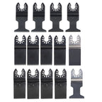 14 Pcs Oscillating Multi Tool Saw Blade Set for