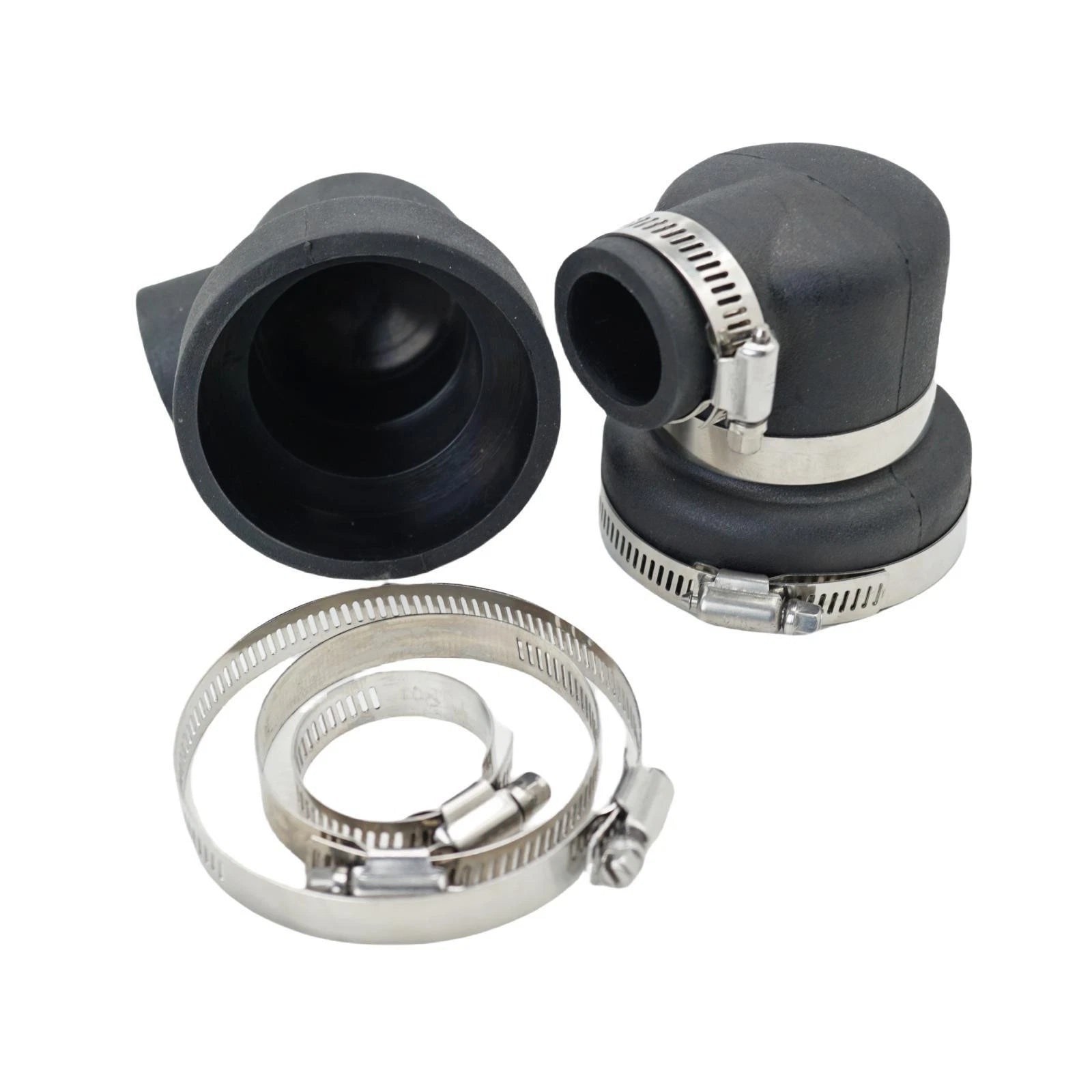Bowman 3186NP 90° Heat Exchanger End Cap for Volvo (Fits 28mm & 70mm ID)