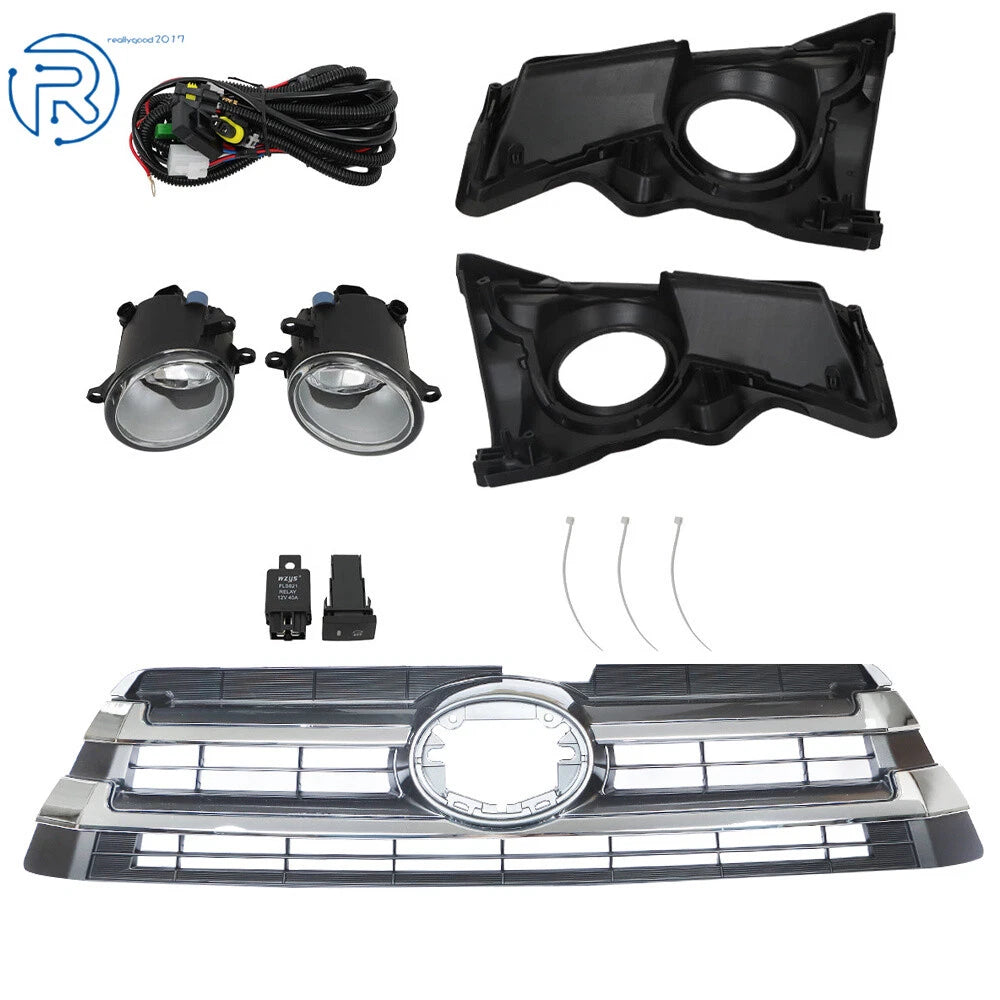 Halogen Fog Lights Pair for Toyota Highlander (2017–2019)