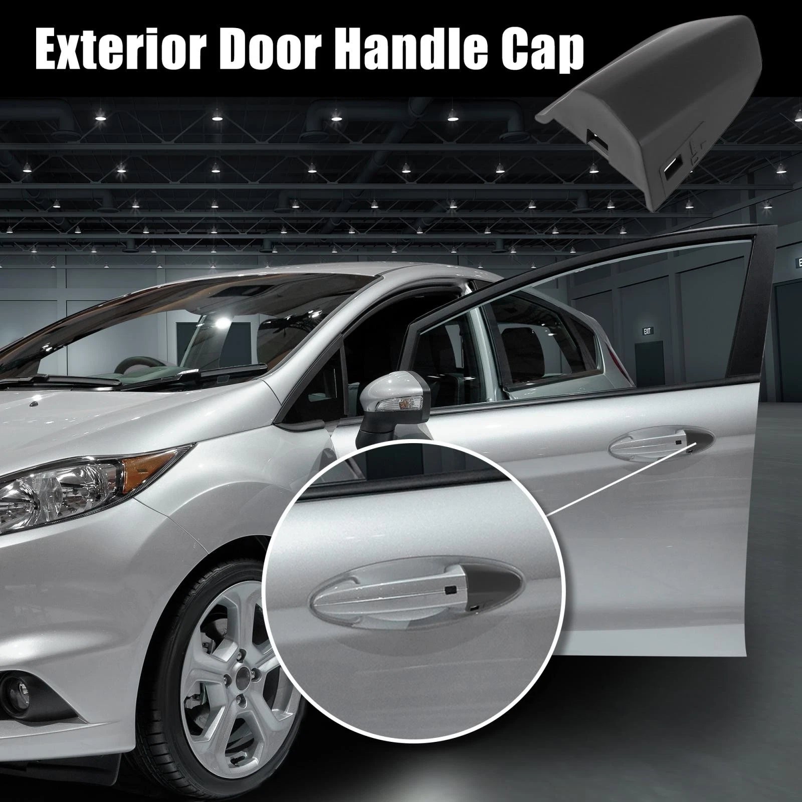 Door Trim Cover for Ford Mustang (2015–2020) - Dark Gray