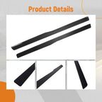 2X Body Kit Side Skirt Lip for BMW M3 M4 (2015–2020) Gloss Black