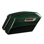 Hard Saddlebags for Harley Electra Glide (2014–2024) Deep Jade Pearl/Vivid Black