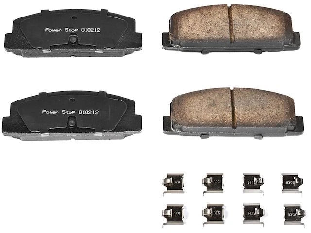 Rear Brake Pad Set for Mazda Protege Mazdaspeed (2003) WG755HT