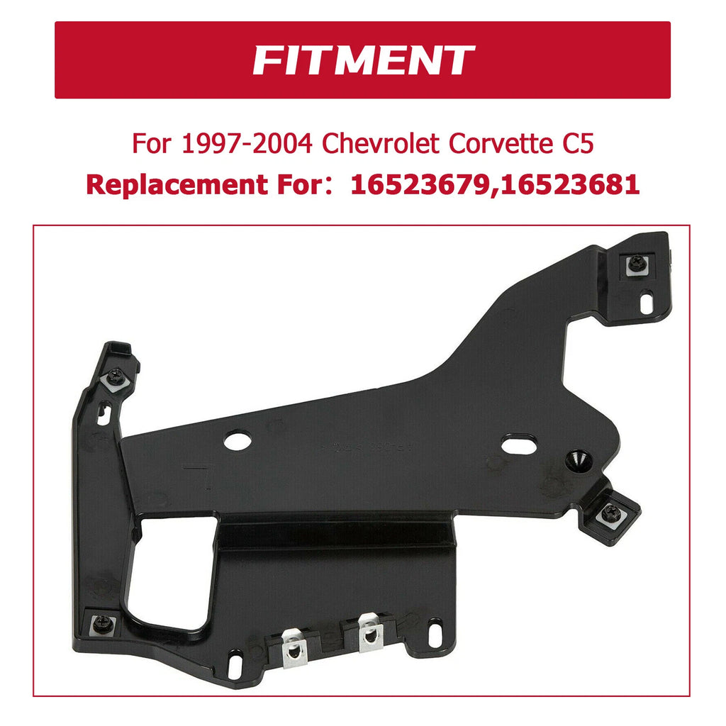 Left Headlight Bracket for Chevy Corvette C5 (1997–2004) #16523681