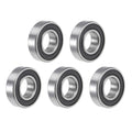Set of 5 6002-2RS Ball Bearings for Various Models (15x32x9mm)